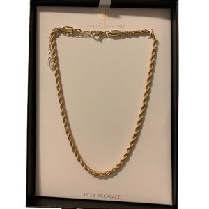 House of Harlow 1960 Gold Chain Necklace